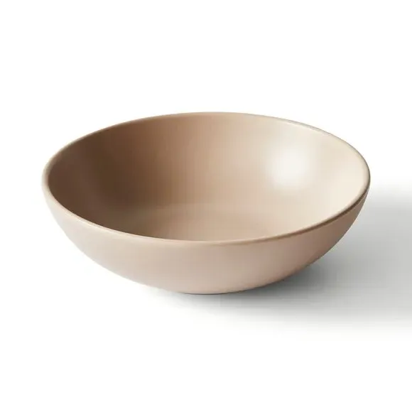 Cereal Bowl with Matte Finish - Mushroom, Stoneware