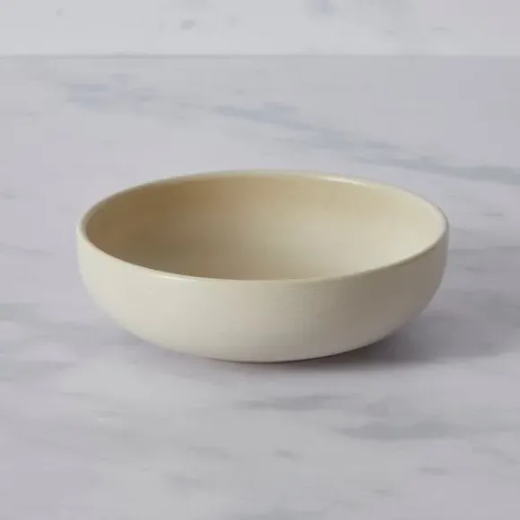 Cereal Bowl with Reactive Glaze - Cream, Stoneware image