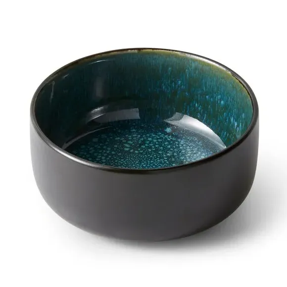 Cereal Bowl with Reactive Glaze - Green, Ceramic