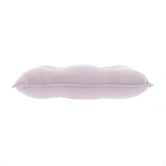 Chair Seat Pad with Button Detail - Lilac, Cotton