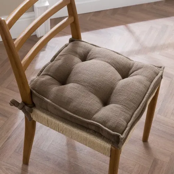 Chair Seat Pad with Handle - Fawn, Cotton