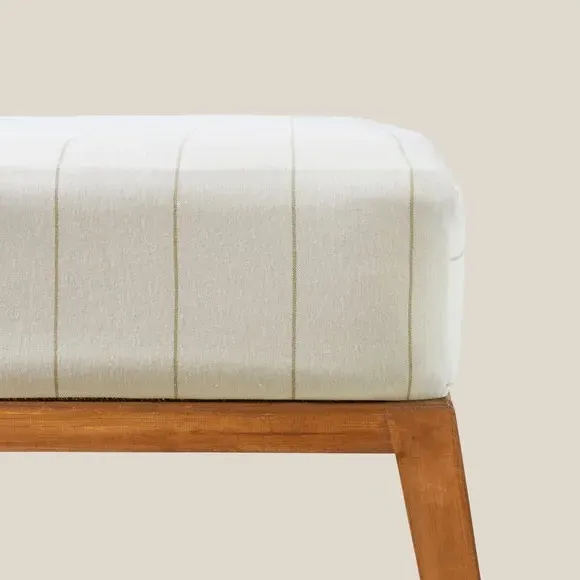 Check Brushed Fitted Sheet - Multicolor, Cotton