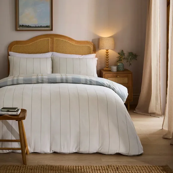 Check Duvet Cover Set - Multicolor, Cotton