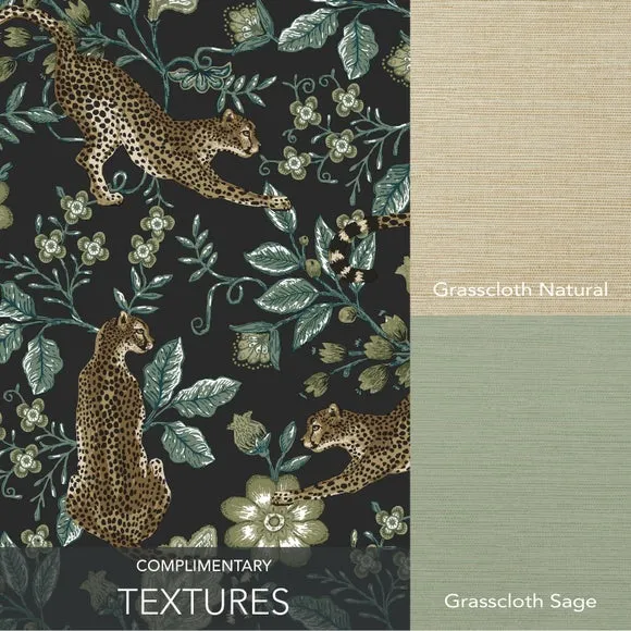 Cheetah Print Wallpaper - Lilypad, Matte Finish