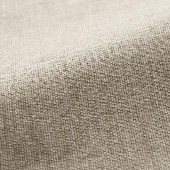 Chesterfield Footstool - Mole, Faux Linen