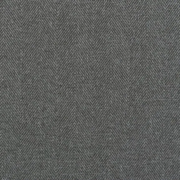 Chevron Blackout Roller Blind - Charcoal, Polyester