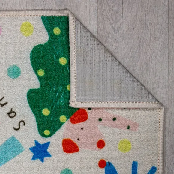 Christmas Runner with Anti-Slip - Multicolor