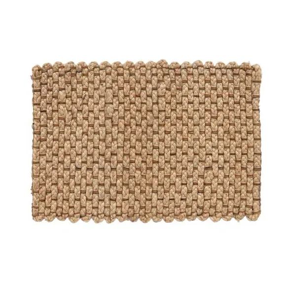 Chunky Woven Doormat - Natural, Jute