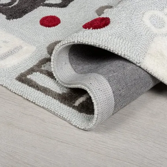 City Buzz Rug - Grey, Polyester