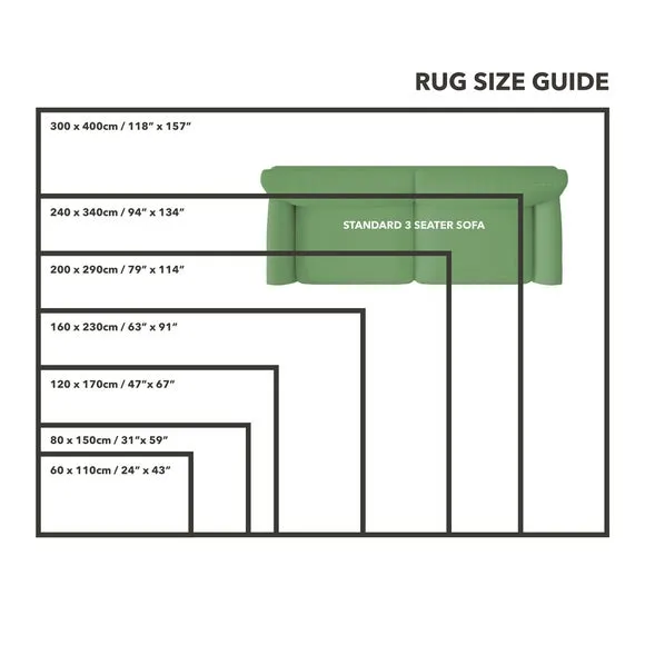 City Buzz Rug - Grey, Polyester