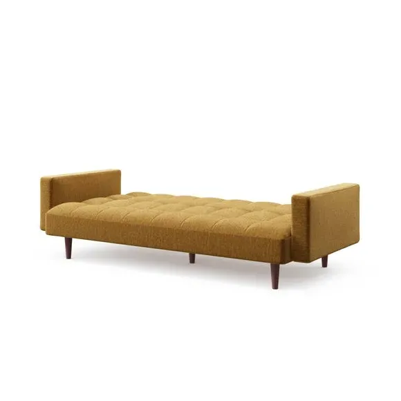 Clic Clac Sofa Bed with Mechanism - Gold, Chenille