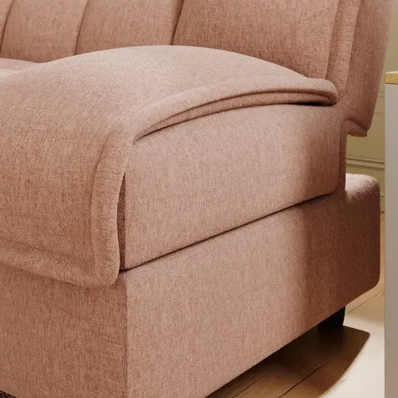 Clic Clac Sofa Bed with Storage - Clay, Chenille