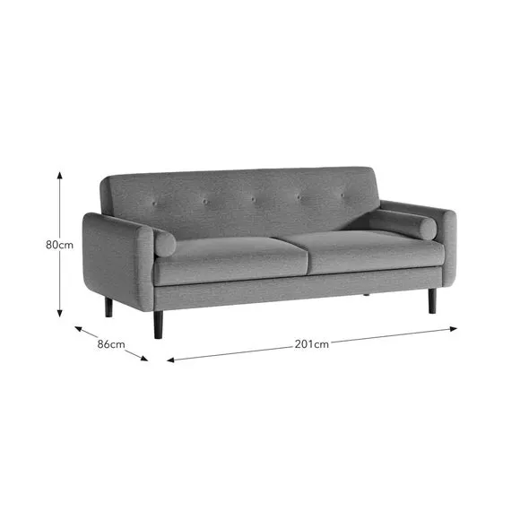 Clic Clac Sofa Bed with Storage - Gold, Chenille