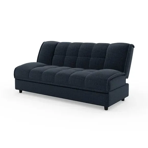 Clic Clac Sofa Bed with Storage - Navy, Chenille