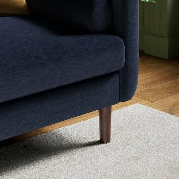 Clic Clac Sofa Bed with Storage - Navy, Chenille