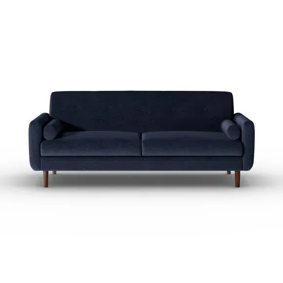 Clic Clac Sofa Bed with Storage - Navy, Chenille