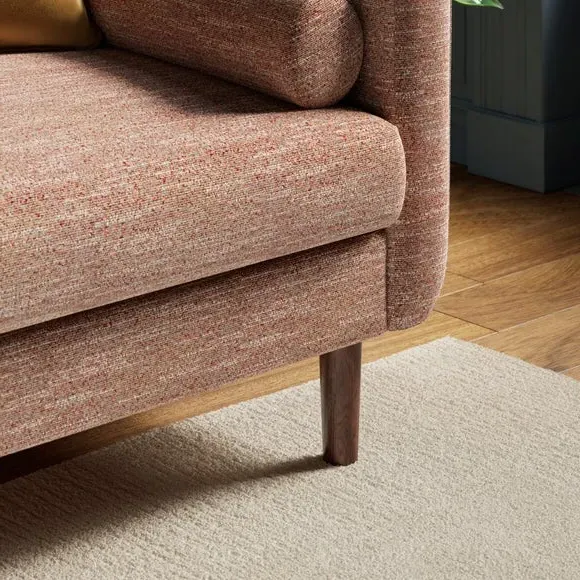 Clic Clac Sofa Bed with Storage - Orange, Boucle