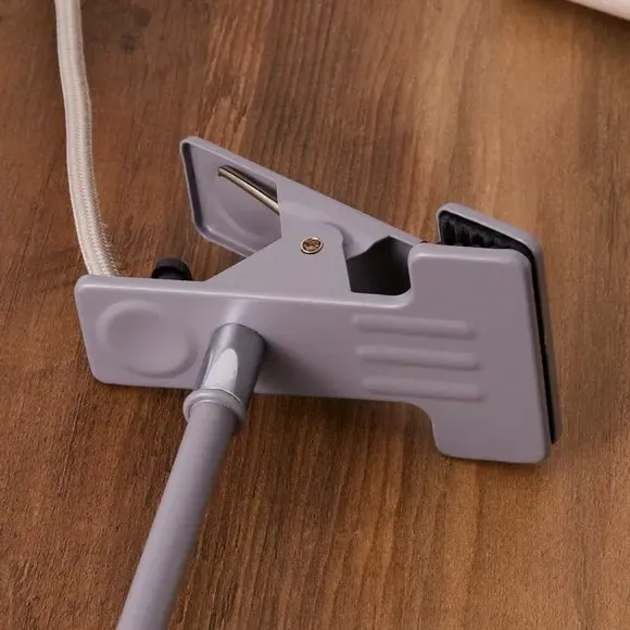 Clip-On Task Lamp with Cable Switch - Grey