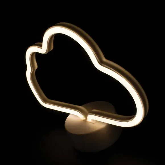 Cloud Table Lamp with LED - White
