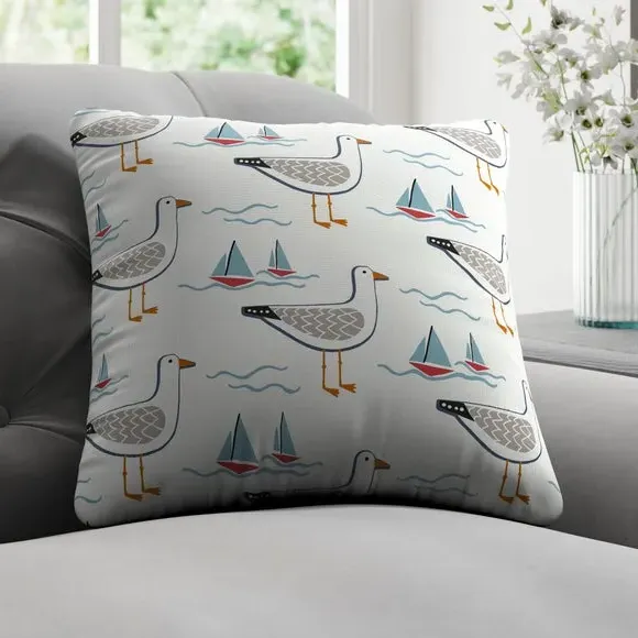 Coastal Cushion Cover - Multi, Cotton image