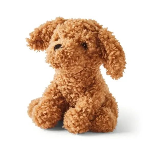 Cockapoo Doorstop - Brown, Polyester