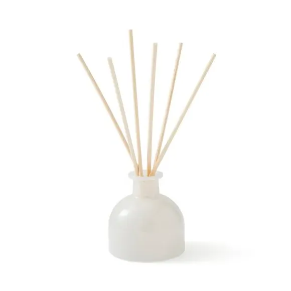 Coconut & Jasmine Reed Diffuser - White Glass