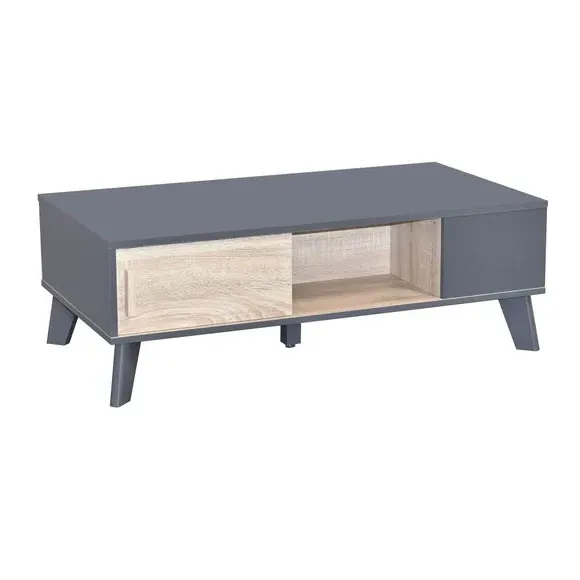 Coffee Table with Storage - Grey