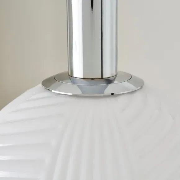 Cohen Pendant Light - Raffia Opal, Satin Finish