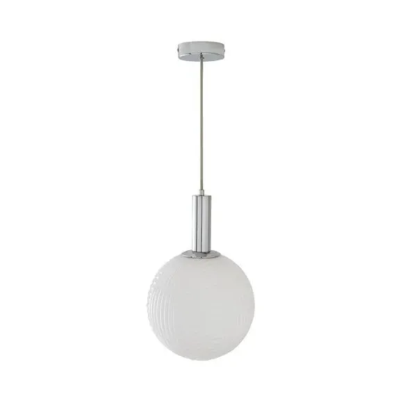 Cohen Pendant Light - Raffia Opal, Satin Finish