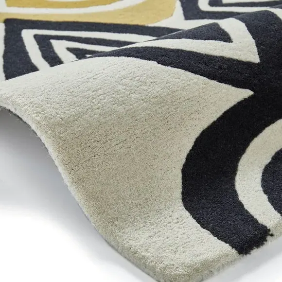 Colour Fall Rug - Natural, Wool Viscose