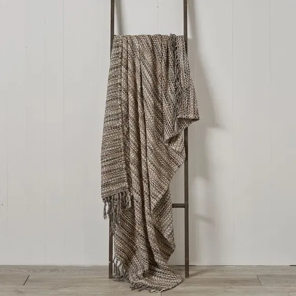 Como Throw Blanket with Tassels - Cotton Blend image