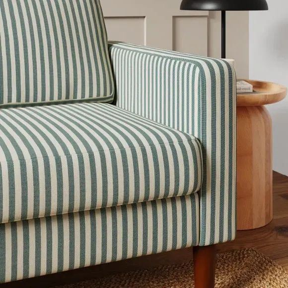 Compact Corner Chaise Sofa - Racing Green, Fabric