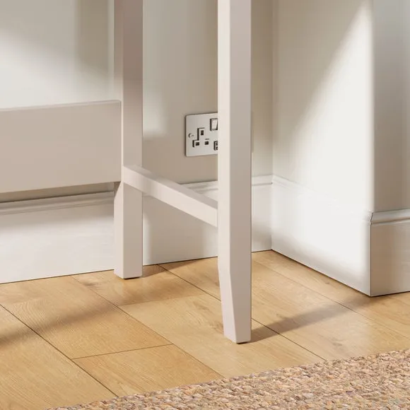 Compact Dressing Table with Drawers - Natural