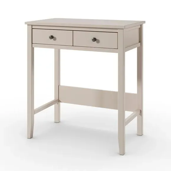 Compact Dressing Table with Drawers - Natural