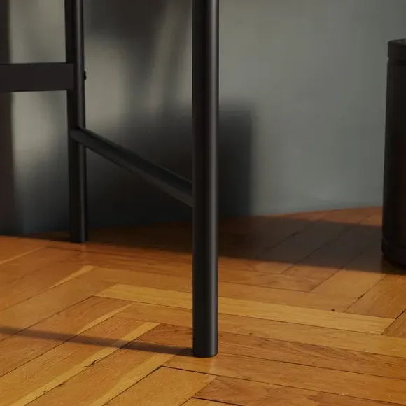 Compact Dressing Table with Mirror - Mango Wood