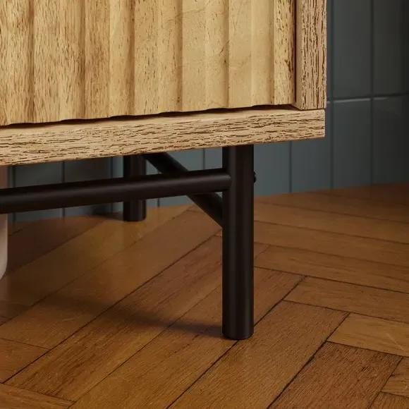 Compact Under Sink Unit - Mango Wood Effect