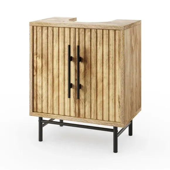 Compact Under Sink Unit - Mango Wood Effect