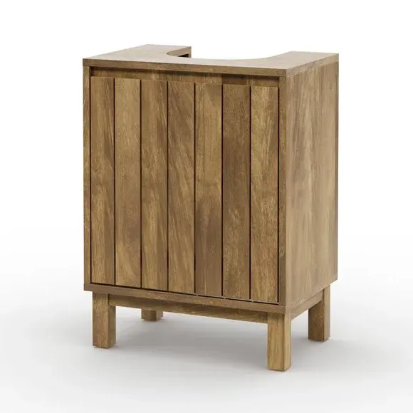 Compact Under Sink Unit - Mango Wood Effect
