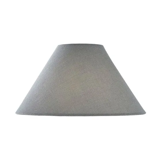 Conical Lamp Shade - Dove, Linen