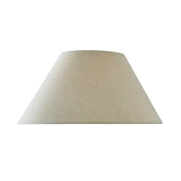 Conical Lamp Shade - Natural, Linen