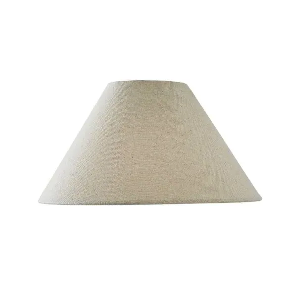 Conical Lamp Shade - Natural, Linen