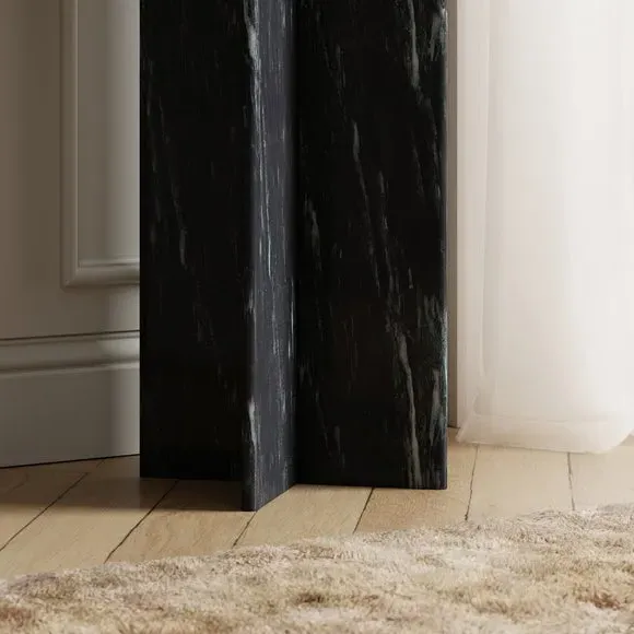 Console Table - Black, Marble