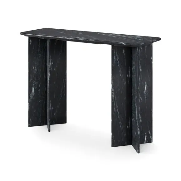 Console Table - Black, Marble