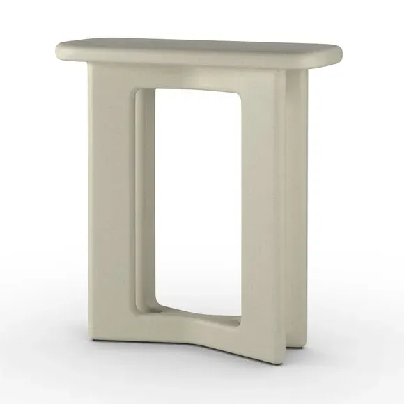 Console Table - Ivory, Concrete