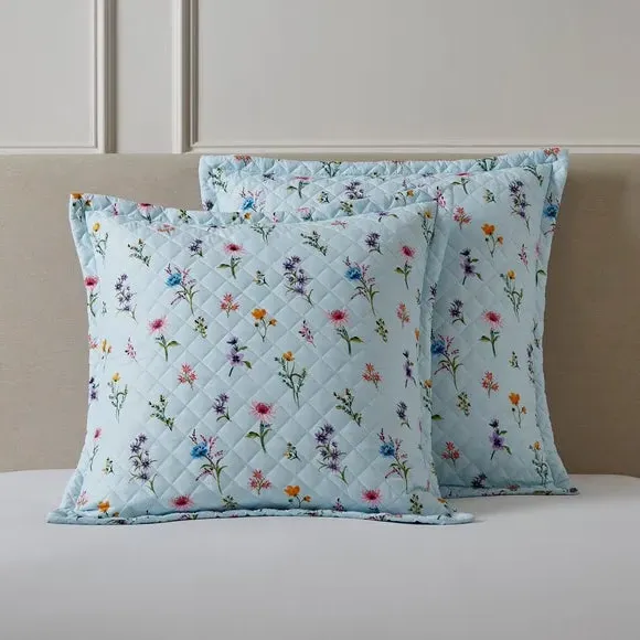 Continental Pillowcase Pair - Pink, Microfibre image