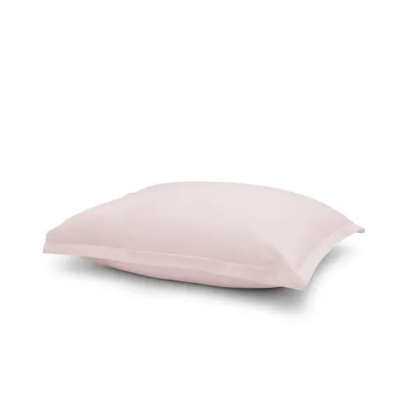 Continental Pillowcase - Rose Water, Cotton