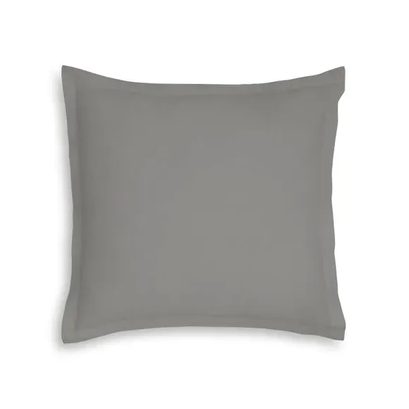 Continental Pillowcase - Steeple Grey, Cotton