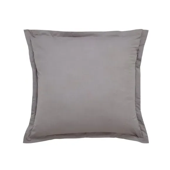 Continental Square Pillowcase - Dove, Cotton