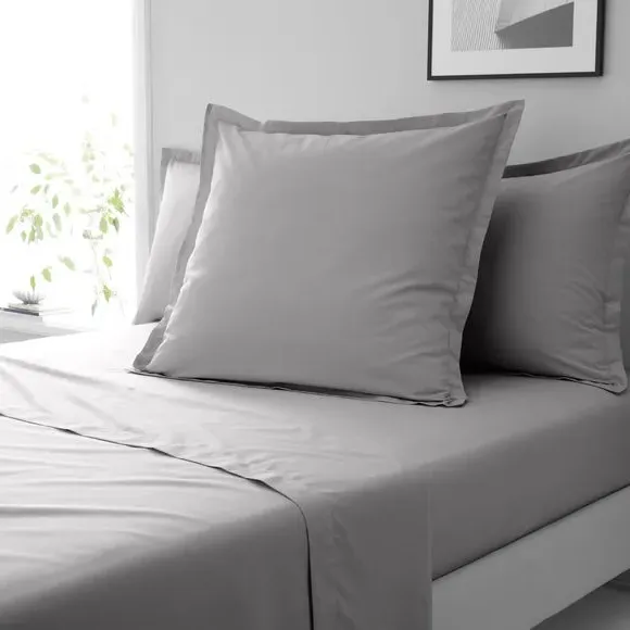 Continental Square Pillowcase - Dove, Cotton image
