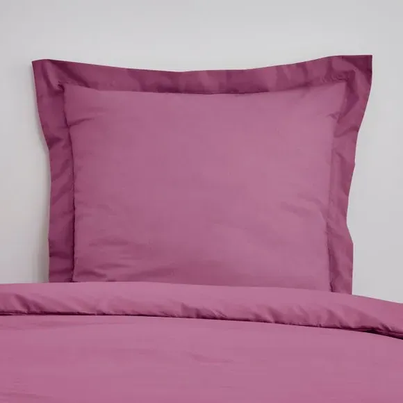 Continental Square Pillowcase - Pastel Pink image
